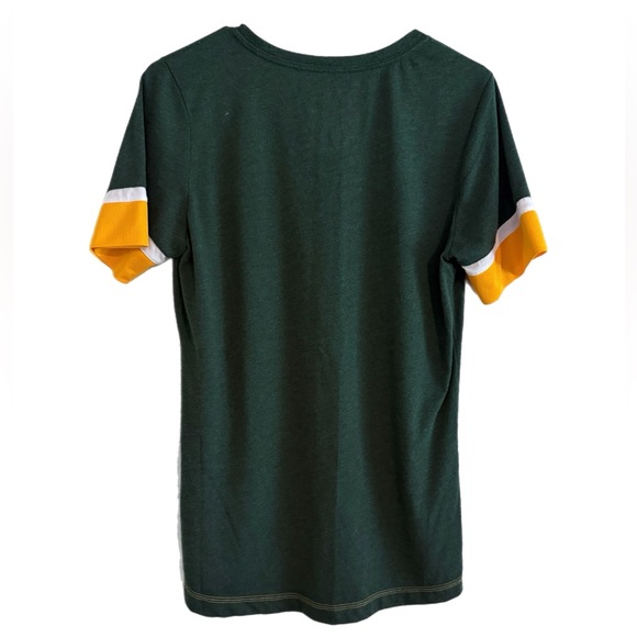 Oakland A’s Nike Dri-FIT Dark Green V-Neck Tee - Picture 3 of 10